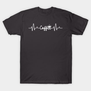 Coffee heartbeat T-Shirt